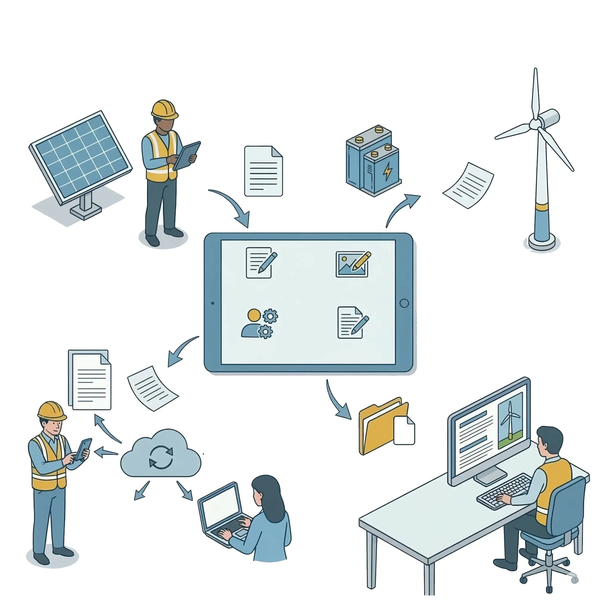 Comptes rendus de chantier