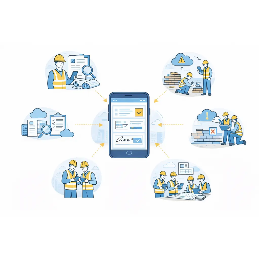 Application mobile pour sous-traitants